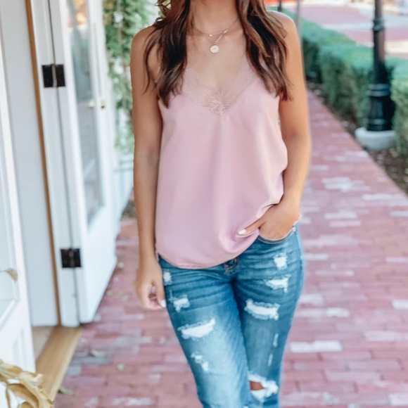 🪷 Vintage Mossimo Satin/Silky Camisole Tank Top - Picture 11 of 12